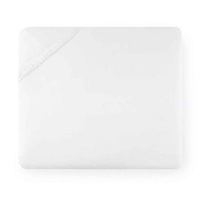 Celeste White Queen Bottom Fitted by Sferra