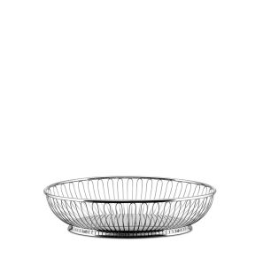 Cestino Oval Oval Wire Basket - 28 Cm by Alessi