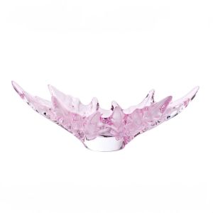 Champs-Elysees Bowl Pink Luster by Lalique