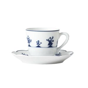 Chateaubriand Couleur Espresso Cup And Saucer 2 Oz by Bernardaud