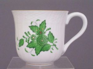 Apponyi Green Milk Mug by Herend