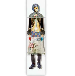 Vista Alegre Christian Lacroix - Love Who You Want Giftware Set Of 4 Coasters (Football Player) 21123015