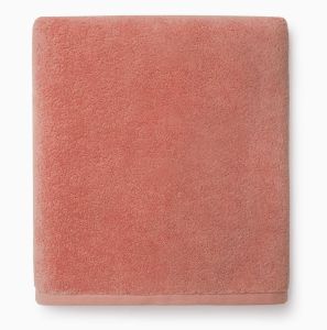 Cielo Coral Bath Sheet by Sferra