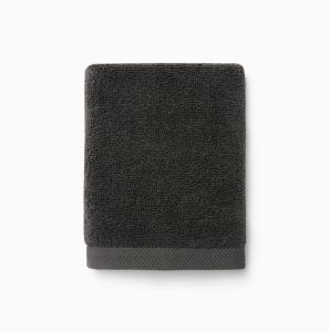 Cielo Titanium Wash Cloth by Sferra