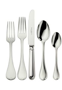 Classic-Faden Sterling 5-Piece Place Setting by Robbe & Berking