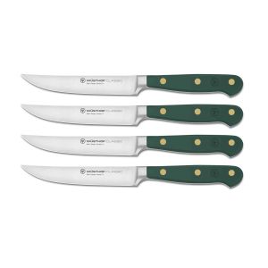 Classic Fresh Rosemary 4 Pcs Steak Knife Set by Wusthof Trident
