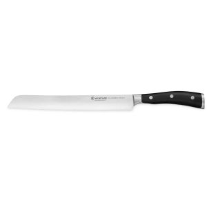 Classic Ikon 9&quot Dbl Serrated Bread Knife by Wusthof Trident