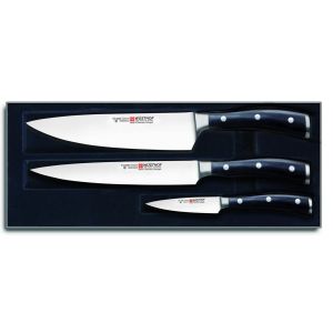 Classic Ikon Knife Set 3 pcs. by Wusthof Trident