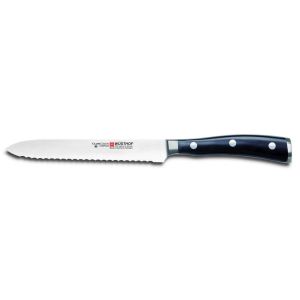 Classic Ikon Serrated Utility Knife 5&quot by Wusthof Trident