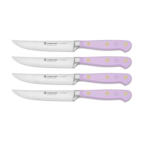 Classic Purple Yam 4-Pcs. Steak Knife Set by Wusthof Trident
