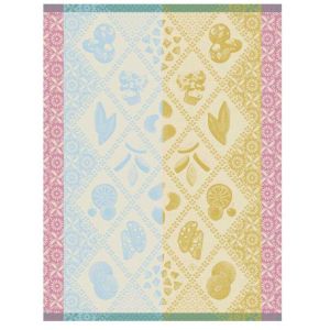 Eclats Du Midi Douceur - Berlingot Tea Towel 24&quot X 31&quot by Le Jacquard Francais