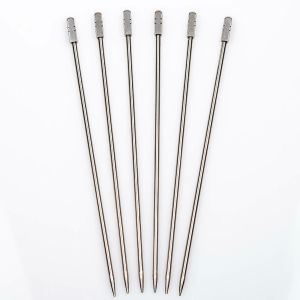 Cocktail Picks Square Stainless Steel Set Of 6 by Japanese Bar Tools