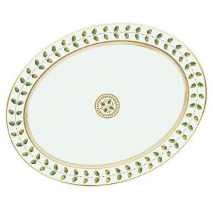 Constance Oval Platter 13in by Bernardaud