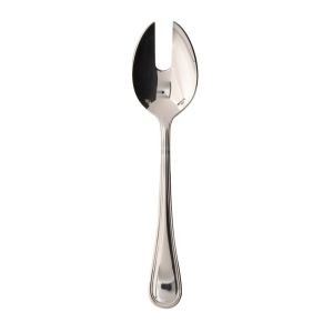 Contour Silverplated Salad Serving Fork by Sambonet