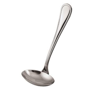 Contour Silverplated Soup Ladle Small by Sambonet