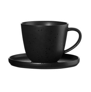 Coppa Kuro Coffee Cup With Saucer by Asa