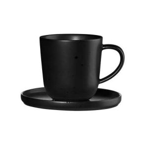 Coppa Kuro Espresso Cup With Saucer by Asa