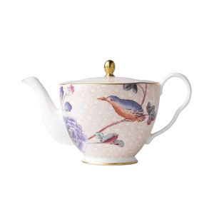 Cuckoo Teapot Peach by Wedgwood