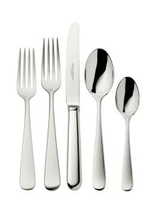 Dante Silverplate 5-Piece Place Setting by Robbe & Berking