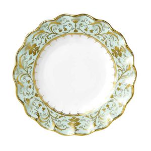 Darley Abbey Fluted Dessert Plate by Royal Crown Derby