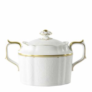 Darley Abbey Pure Gold Covered Sugar Large by Royal Crown Derby