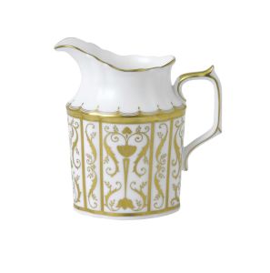 Darley Abbey White Cream Jug by Royal Crown Derby