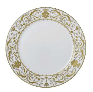 Darley Abbey White Service Plate by Royal Crown Derby