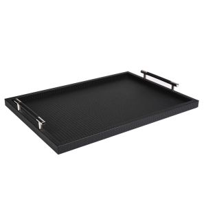 Dedalo Firenze Large Tray Black by Pinetti