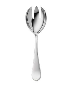 Eclipse Silverplate Salad Serving Fork, Large by Robbe & Berking