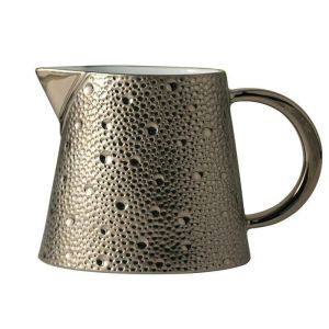 Ecume Platinum Creamer by Bernardaud