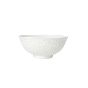 Ecume White Rice Bowl by Bernardaud