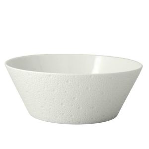 Ecume White Salad Bowl 8in by Bernardaud