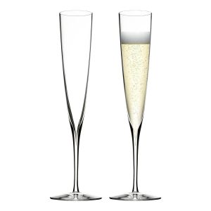 Elegance Champagne Trumpet Flute, Pair by Waterford