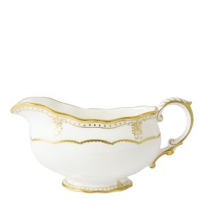 Elizabeth Gold Sauce Boat by Royal Crown Derby