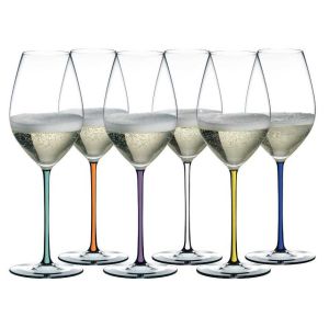 Fatto A Mano Champagne Set of 6 by Riedel