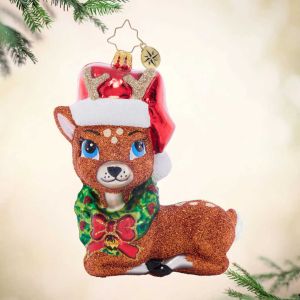 Christmas Ornament Fawning Over The Holidays by Christopher Radko