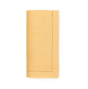 Festival Butter - S/4 Dinner Napkins by Sferra