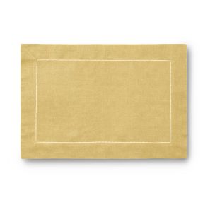 Festival Butter - Set Of Four Placemats by Sferra