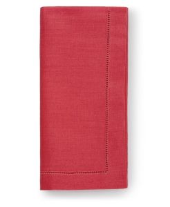 Festival Poppy - Set Of Four Dinner Napkins by Sferra