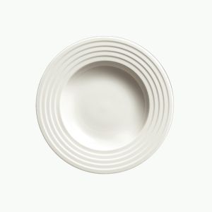 Fine Dining Relief Soup Plate 25 Cm by Dibbern