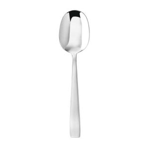 Flat Stainless Bouillon Spoon by Sambonet