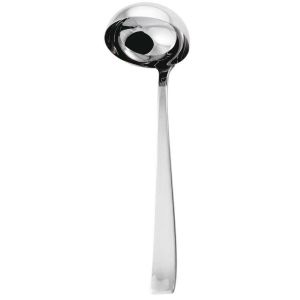 Flat Stainless Soup Ladle by Sambonet