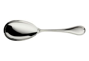 Franz. perl Silverplate Serving Spoon by Robbe & Berking