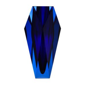 Gema Vase Aqua/Blue 25.5cm by Moser