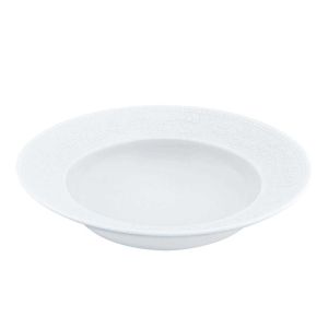 Georgia White Rim Soup 20.5cm by JL Coquet
