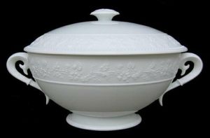 Georgia White Soup Tureen by JL Coquet