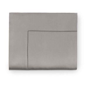 Giotto Grey King Flat Sheet by Sferra
