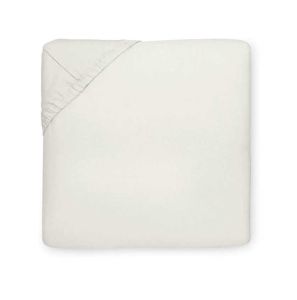 Giza 45 Sateen Ivory Queen Bottom Fitted by Sferra