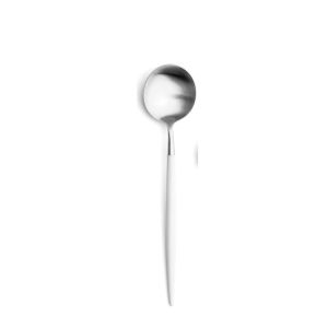Goa White Dessert Spoon by Cutipol