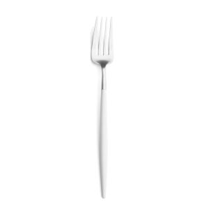 Goa White Dinner Fork by Cutipol